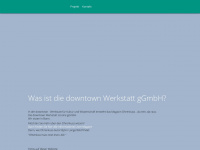 downtown-werkstatt.de Webseite Vorschau
