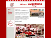 metzgerei-hanselmann.de Webseite Vorschau