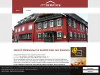 gasthaus-rebstock.de Webseite Vorschau
