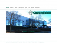 gauermann.de Webseite Vorschau