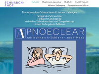 apnoeclear.ch Webseite Vorschau