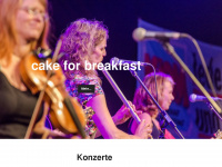 cake-for-breakfast.de Webseite Vorschau