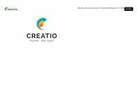 creatio-kunst.de Webseite Vorschau