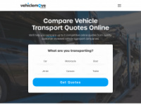 vehiclemove.com.au Webseite Vorschau