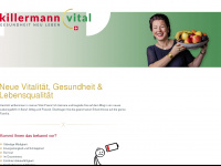 killermann-vital.com Webseite Vorschau