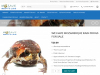 mojavereptiles.com Webseite Vorschau