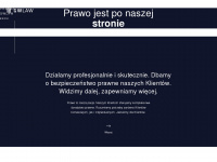 gwlaw.pl Webseite Vorschau