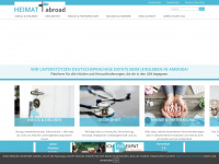 heimatabroad.com Webseite Vorschau
