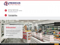 medicus-apotheke-unterhaching.com Webseite Vorschau