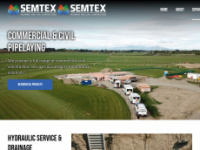 semtex.co.nz Webseite Vorschau