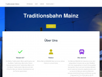 traditionsbahn-mainz.de Webseite Vorschau