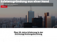 existenzgruendungsagentur.de Webseite Vorschau