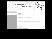 kleintierpraxis-buecher.de Webseite Vorschau