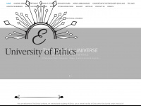 universityofethics.org Webseite Vorschau