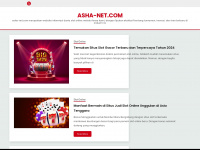 asha-net.com Webseite Vorschau