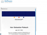 hoffmann-elektro-energiesysteme.de Webseite Vorschau