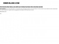 diner-blanc.com Webseite Vorschau