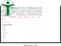 praxis-draxler.de Webseite Vorschau