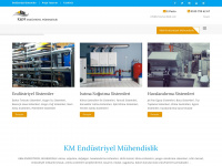 kmmuhendislik.com Webseite Vorschau