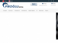 piroglumetal.com.tr Webseite Vorschau