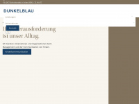 dunkelblau.com Webseite Vorschau