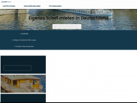 schiff-mieten.com Webseite Vorschau
