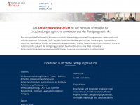 fertigungsforum.ch Webseite Vorschau