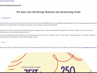 andre250.de Webseite Vorschau