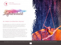 janineeggenberger.com Webseite Vorschau