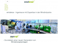 windwise.eu Webseite Vorschau
