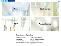 med-on-akademie.de Webseite Vorschau