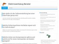elektrowerkzeug-berater.de Webseite Vorschau