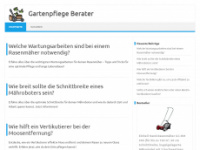 gartenpflege-berater.de Webseite Vorschau