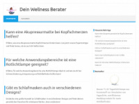 dein-wellness-berater.de Webseite Vorschau