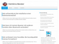 heimkino-berater.de Webseite Vorschau