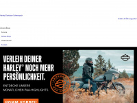 harley-schwarzach.com Webseite Vorschau
