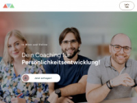 persoenlichkeitsentwicklung-coaching.at Webseite Vorschau