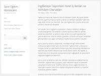 sporegitimmerkezleri.com.tr Webseite Vorschau