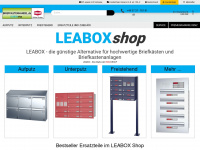 leaboxshop.de Webseite Vorschau