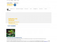 industry-science.com Webseite Vorschau