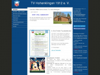 tv-hohenklingen.de Webseite Vorschau