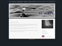 avacon.ch Webseite Vorschau
