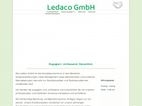 ledaco.ch Webseite Vorschau