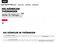 mg-haendler-thueringen.de Webseite Vorschau