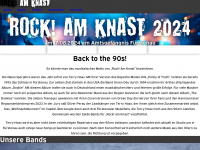 rock-am-knast.de Webseite Vorschau