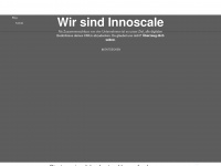 innoscale.ch Webseite Vorschau