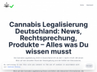 cannabis-legalisierung-infos.de Webseite Vorschau