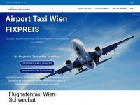 airport-wien-taxi.com Webseite Vorschau