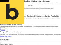 bricksbuilder.io Webseite Vorschau