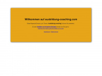 ausbildung-coaching.com Webseite Vorschau